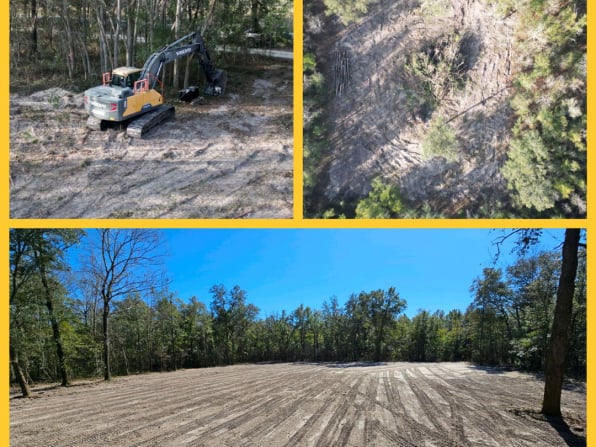 Land Clearing Collage